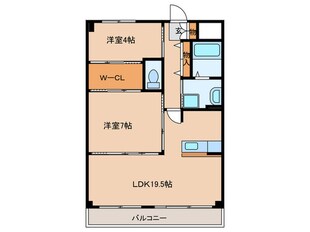 ロジュマン春日井の物件間取画像